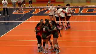 Syracuse Volleyball Falls To Virginia Tech In Straight Sets