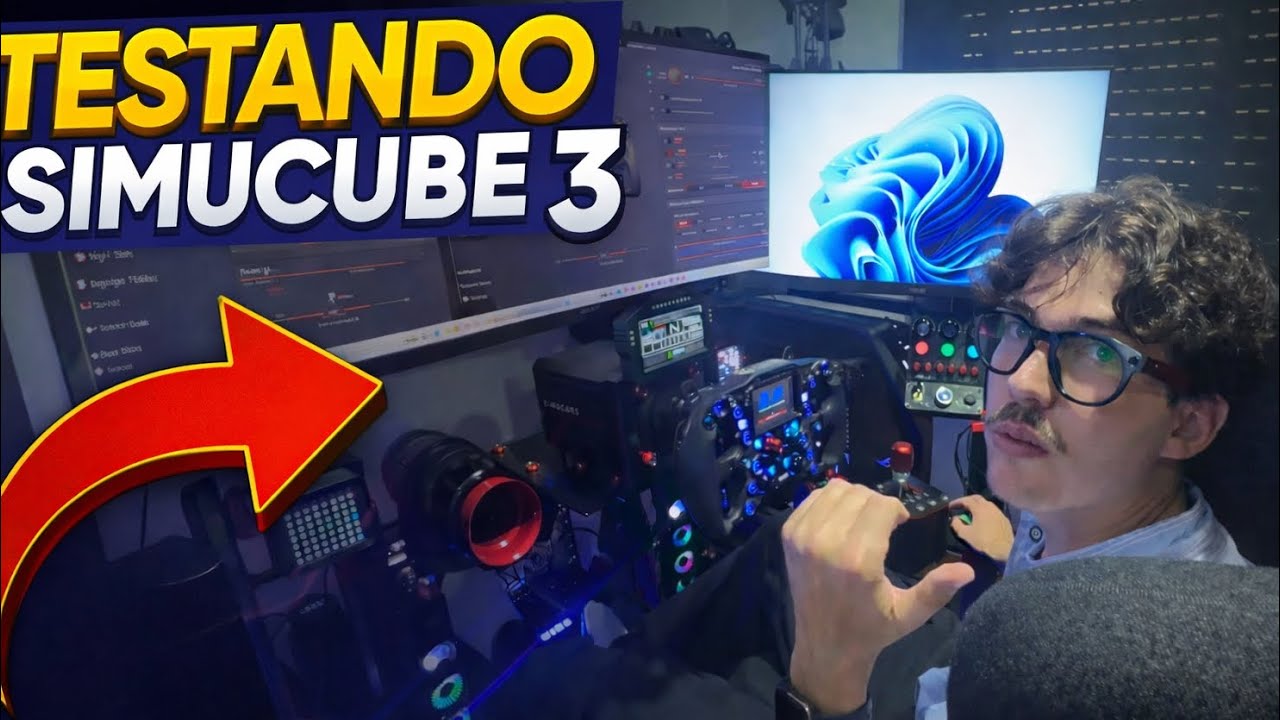 TESTANDO A NOVA SIMUCUBE 3