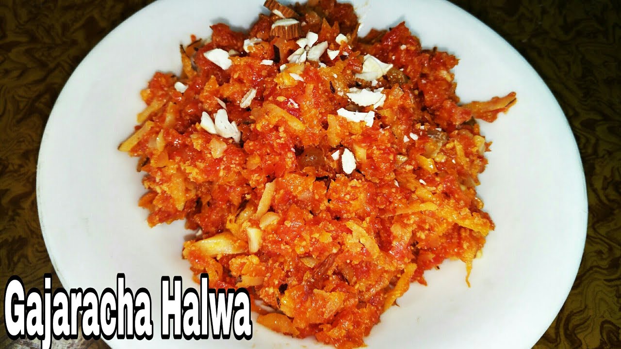 No Mawa No Condensed Milk Gajaracha Halwa नारळ वाला गाजराचा हालवा