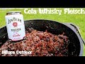 "Cola Whisky Fleisch" aus dem DUTCH OVEN // Beef-Cherry-Bourbon Sauce// Cowboy-Fleisch