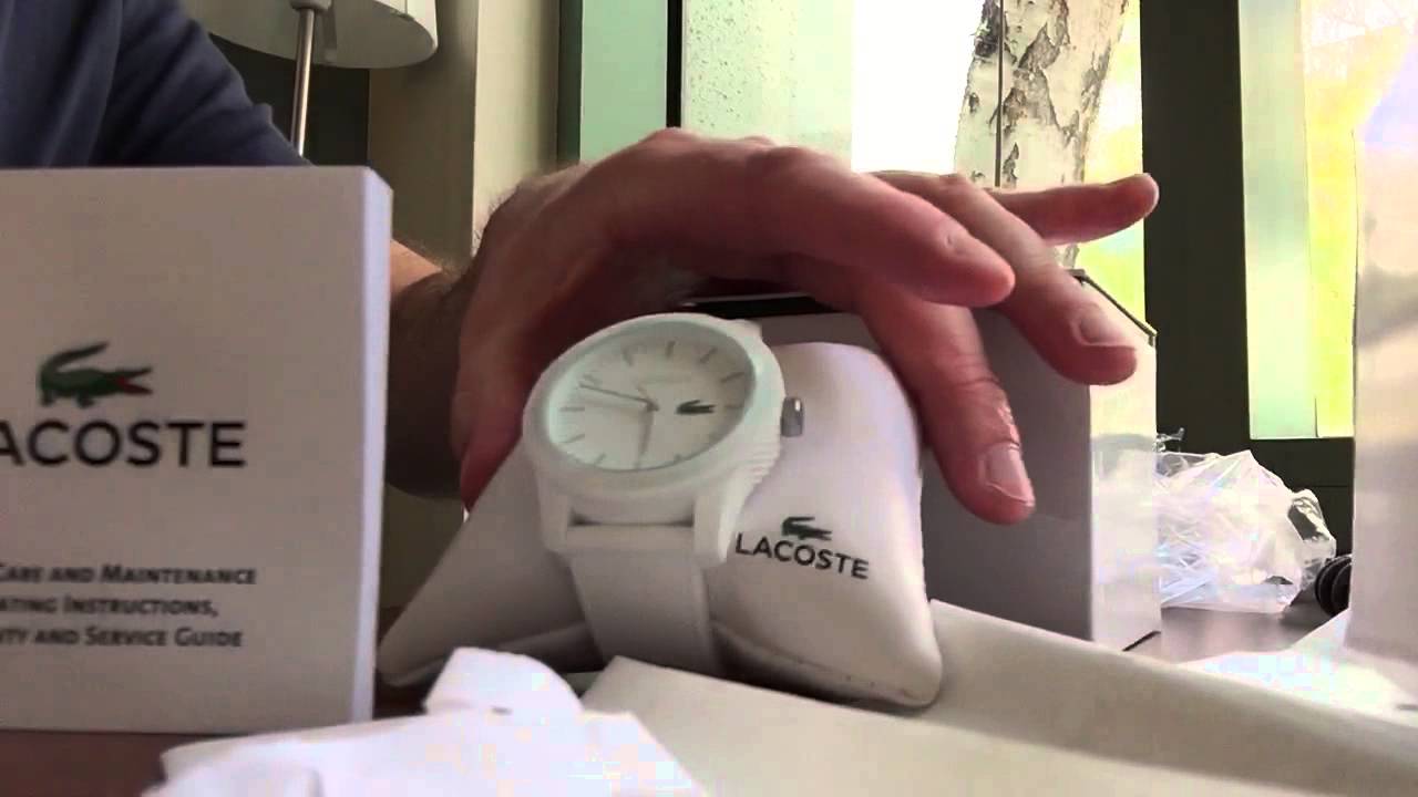 lacoste 12.12 smart watch