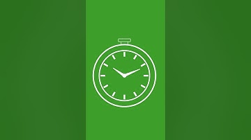 4K Stopwatch Clock Animation | After Effects Green Screen VFX | Motion Graphics