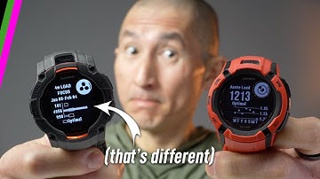 Garmin Instinct 3 SOLAR vs Instinct 2/2X - What