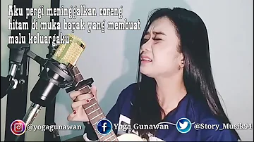 STORY WA CEWEK CANTIK COVER LAGU || RINDU TEBAL IWAN FALS||