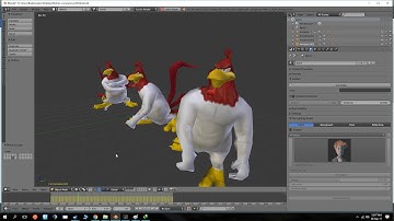 Testing animation in blender for usage in unity game