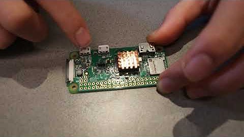 Raspberry Pi zero W quick overview