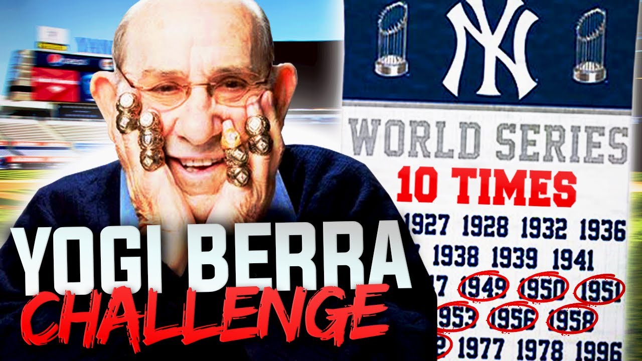 YOGI BERRA REBUILD CHALLENGE in MLB the Show 21 10 RINGS IN 18 YEARS 