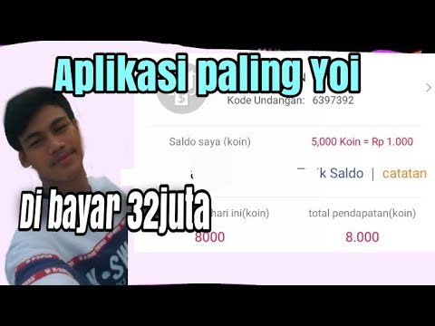 aplikasi ini membayar 32juta transfer k rekening//aplikasi