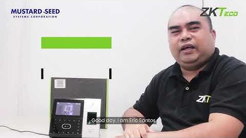 ZKteco UFace202 | Face Recognition Time Attendance & AC Terminal | Product Highlights Demo