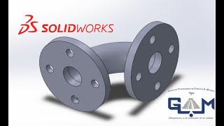 Codo con brida en SW