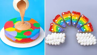 🌈 Easy and Stunning Rainbow Cake Decorating Ideas for Beginners 🌈