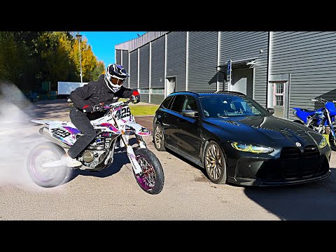 WILD SHREDDING WITH FRIENDS! (Supermoto, BikeLife)