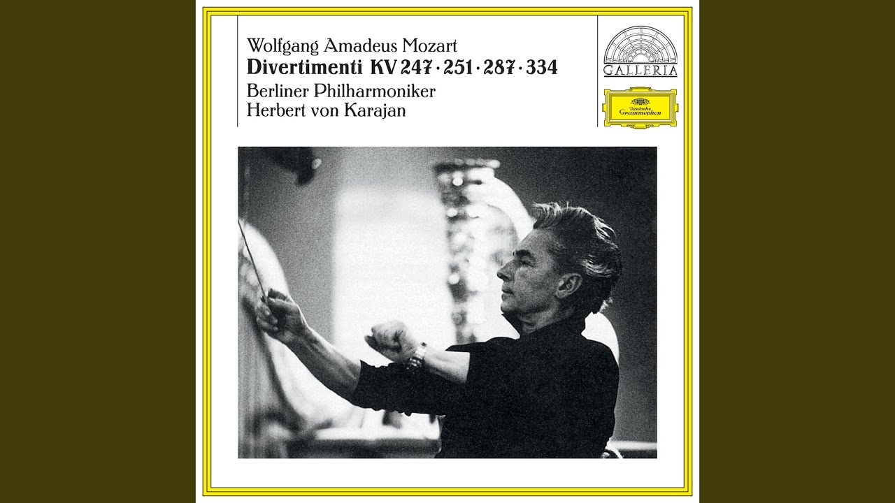 Mozart: Divertimento in F Major, K. 247 (Orch. Perf.): III