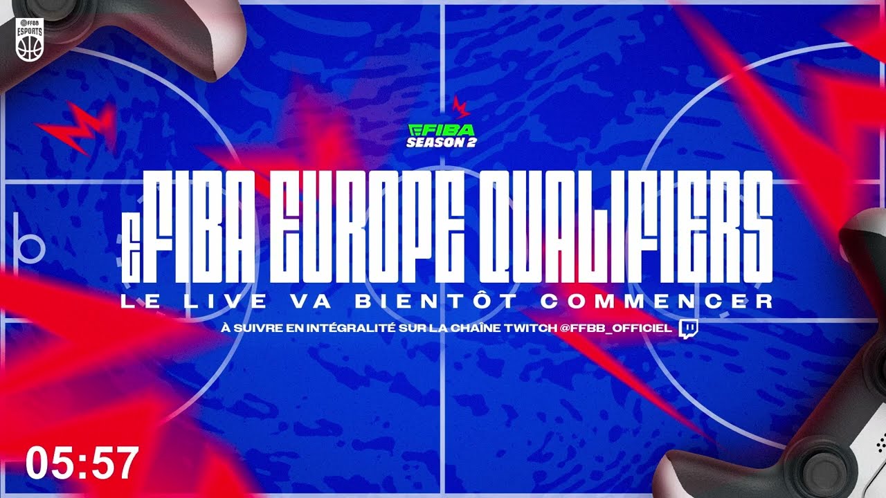 eFIBA season 2 - Day 1 : Retour de l'Equipe de France 2K