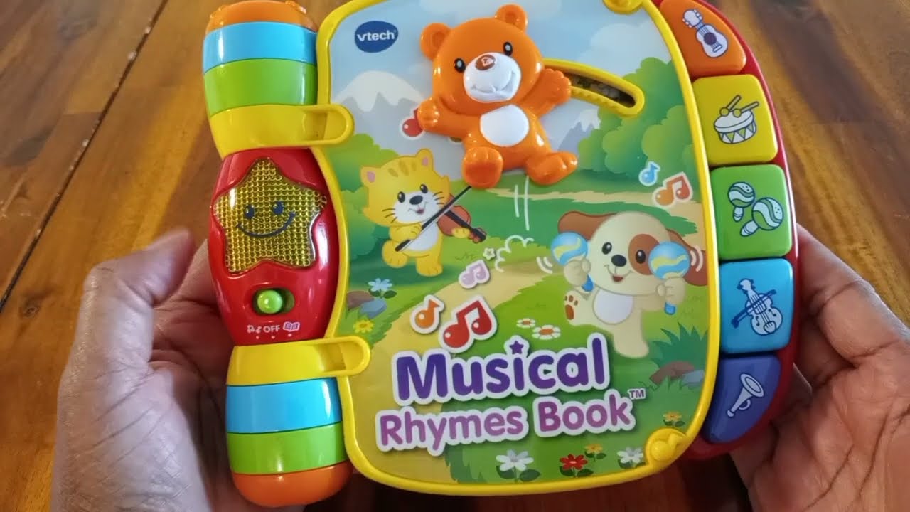 vTech Musical Rhymes Book demonstration