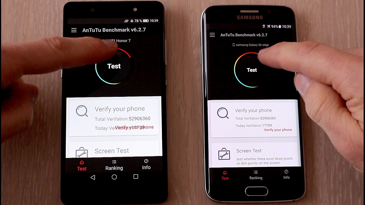 Samsung S7 Edge Antutu