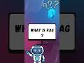 What is RAG(Retrieval Augumented Generation) in AI? Explained in Seconds!