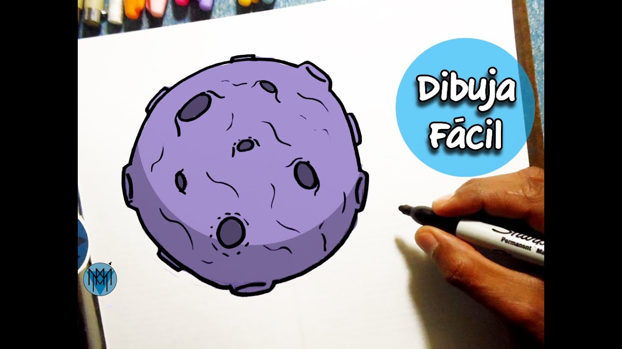Cómo Dibujar Un Asteroide | Dibustrador - YouTube