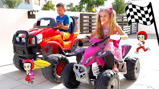 Diana and Roma Play Outdoor Racing Games! by Love, Diana 31,367 views 6 days ago 3 minutes, 41 seconds