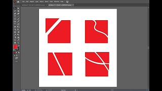 4 ways of dividing/splitting object under 2min. in Adobe Illustrator