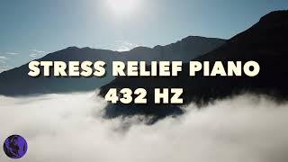 Relaxing Soft Piano Music 432 Hz For Deep Sleeping Meditation Yoga Spa