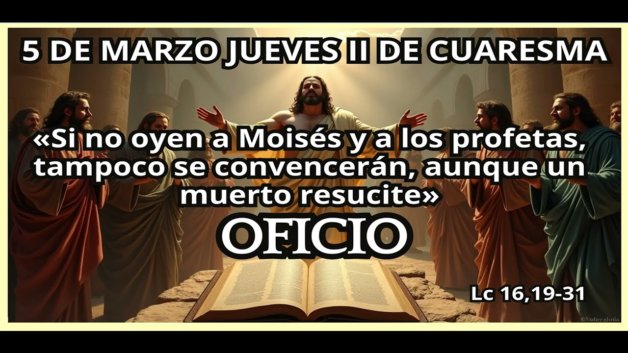 OFICIO DE LECTURA  Jueves 5 de marzo de 2026