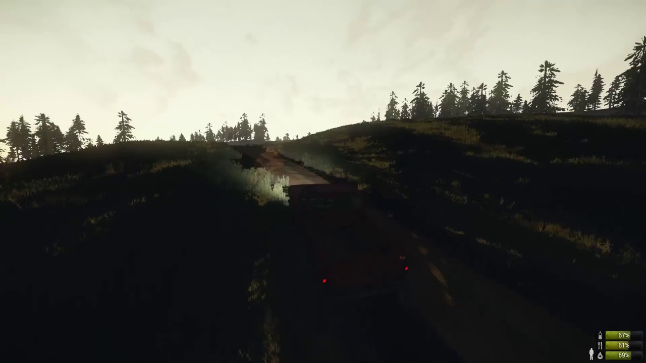 Miscreated searching for food