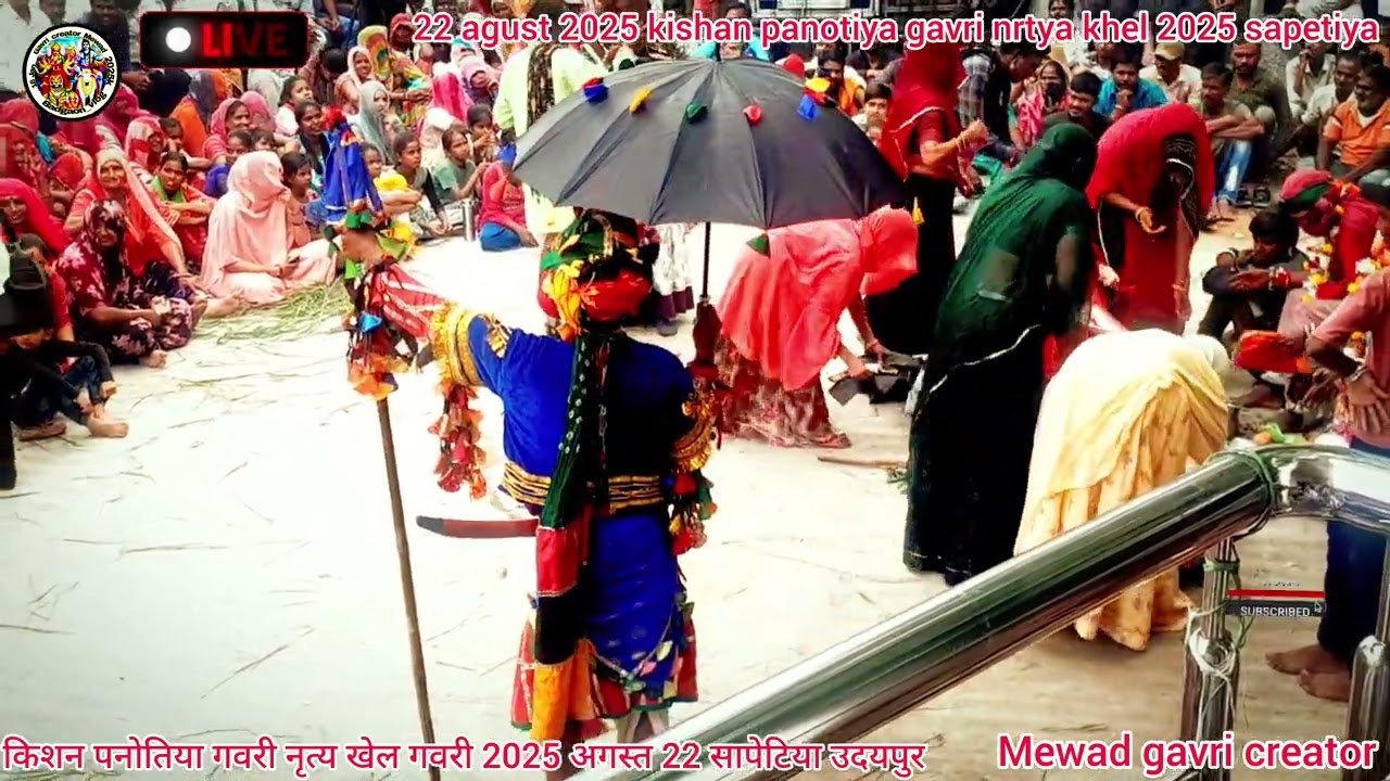Kishan पनोतिया gavri 2025 गवरीनृत्य #trending #new #trend #famous #gavri #2025 #kishan #किशन #गवरी#i