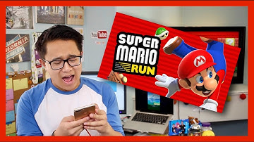 Playing Super Mario Run for the First Time