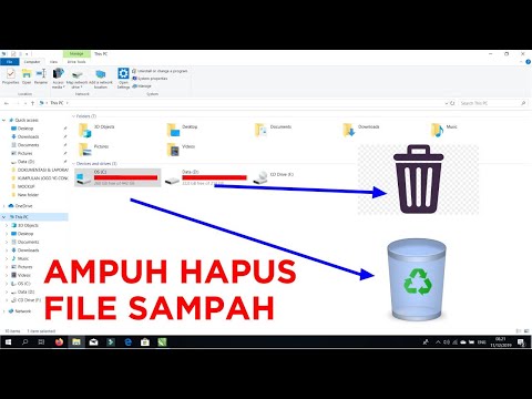 Cara Menghapus Semua Cache/sampah di Windows 7,8,1,10 di laptop | TERBARU
