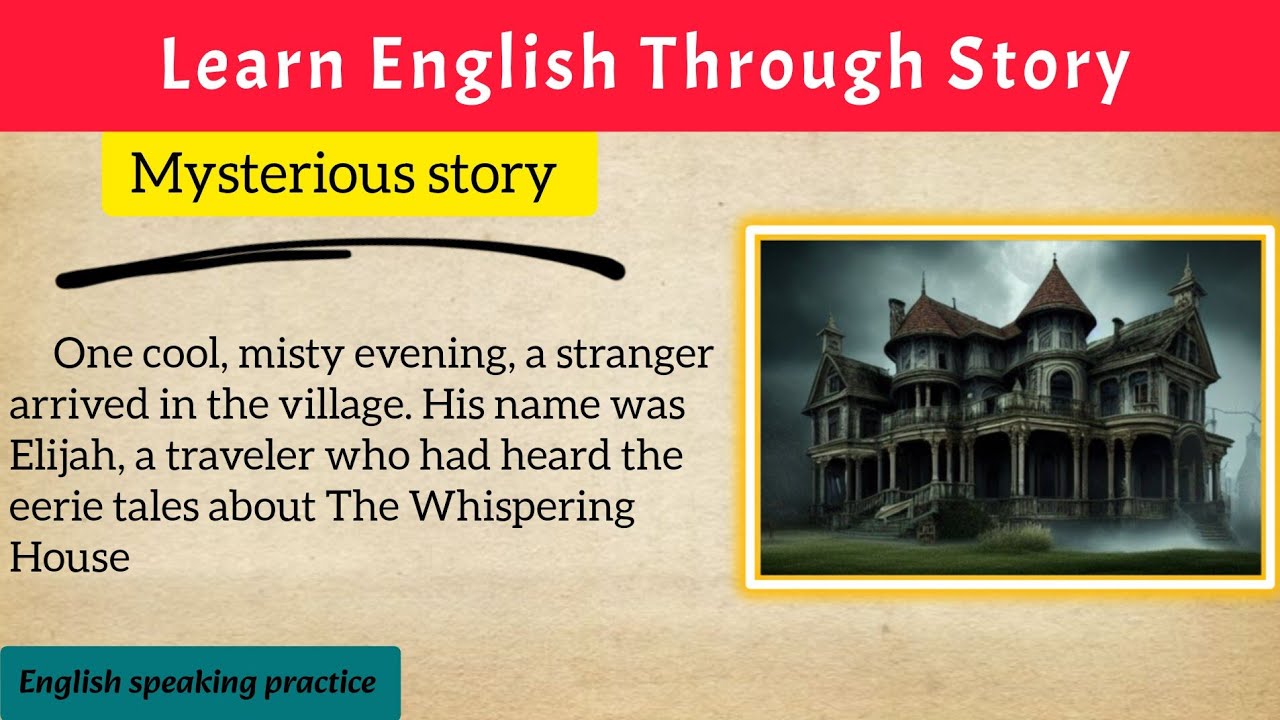 Learn English through story for beginners 📖 mysterious English story 🌼