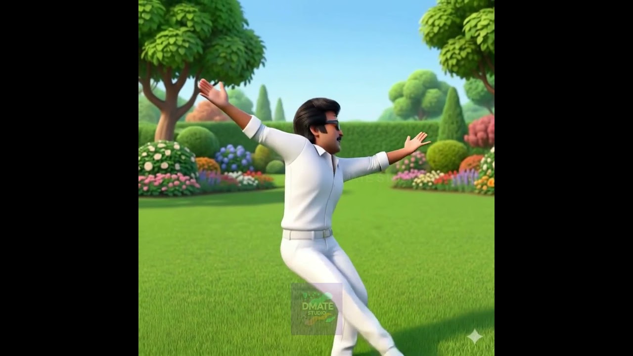 Tamil AI Video - Rajini Salangi Oli Dance