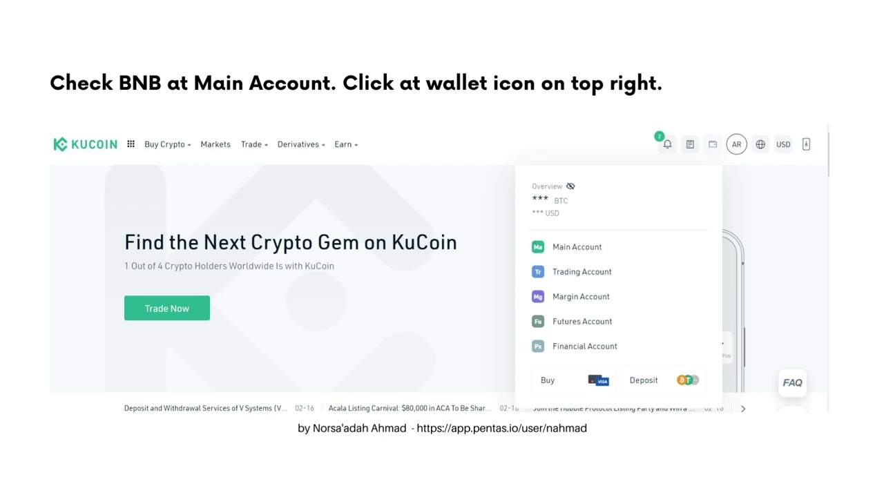 how to buy bnb on kucoin