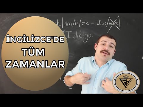 İNGİLİZCE'DE TÜM ZAMANLAR 14 DAKİKA'DA!