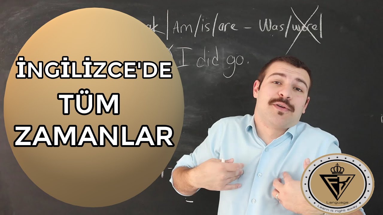 İNGİLİZCE'DE TÜM ZAMANLAR 14 DAKİKA'DA!