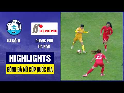 Highlights: Hà Nội 2 - Phong Phú Hà Nam | cơn mưa bàn thắng, thế trận mãn nhãn — football highlights