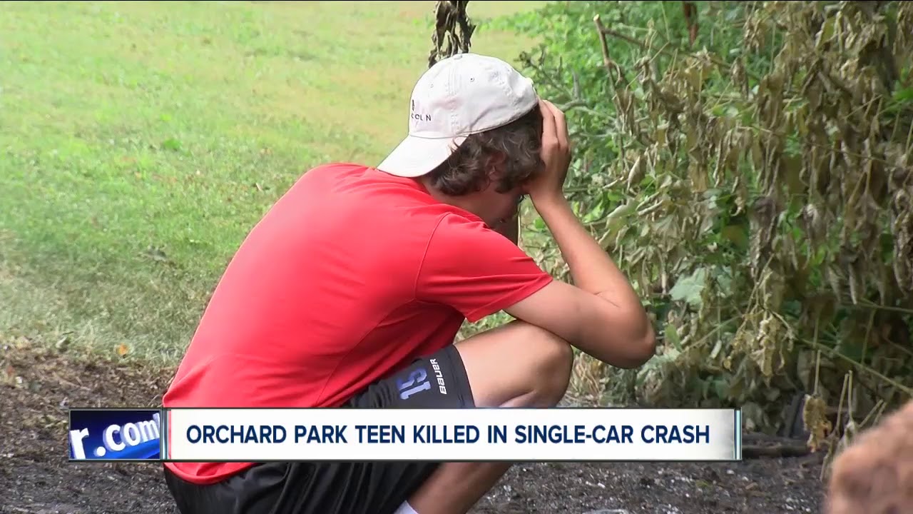 Orchard Park teen killed in onecar crash YouTube
