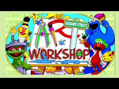 Sesame Street: Art Workshop ( 1995 ) - YouTube