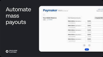 Automated Mass Payout Demo App Walkthrough - Coinbase Developer Platform (CDP)