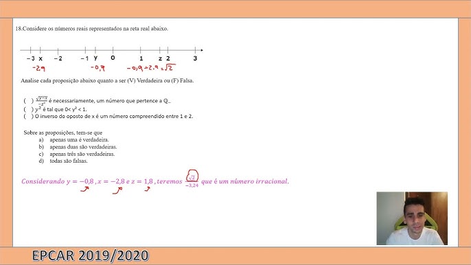 Questão 1474257 DIRENS Aeronáutica - 2020 - Aluno da EPCAR/CPCAR 2021