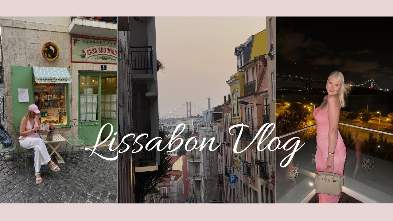 Lissabon Vlog: Viel Sightseeing, Food Spots & Shopping mit Mama🤍