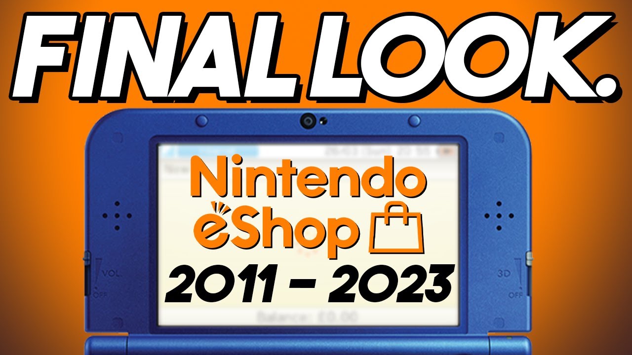 Browsing the Nintendo eShop on Nintendo 3DS One Last Time 