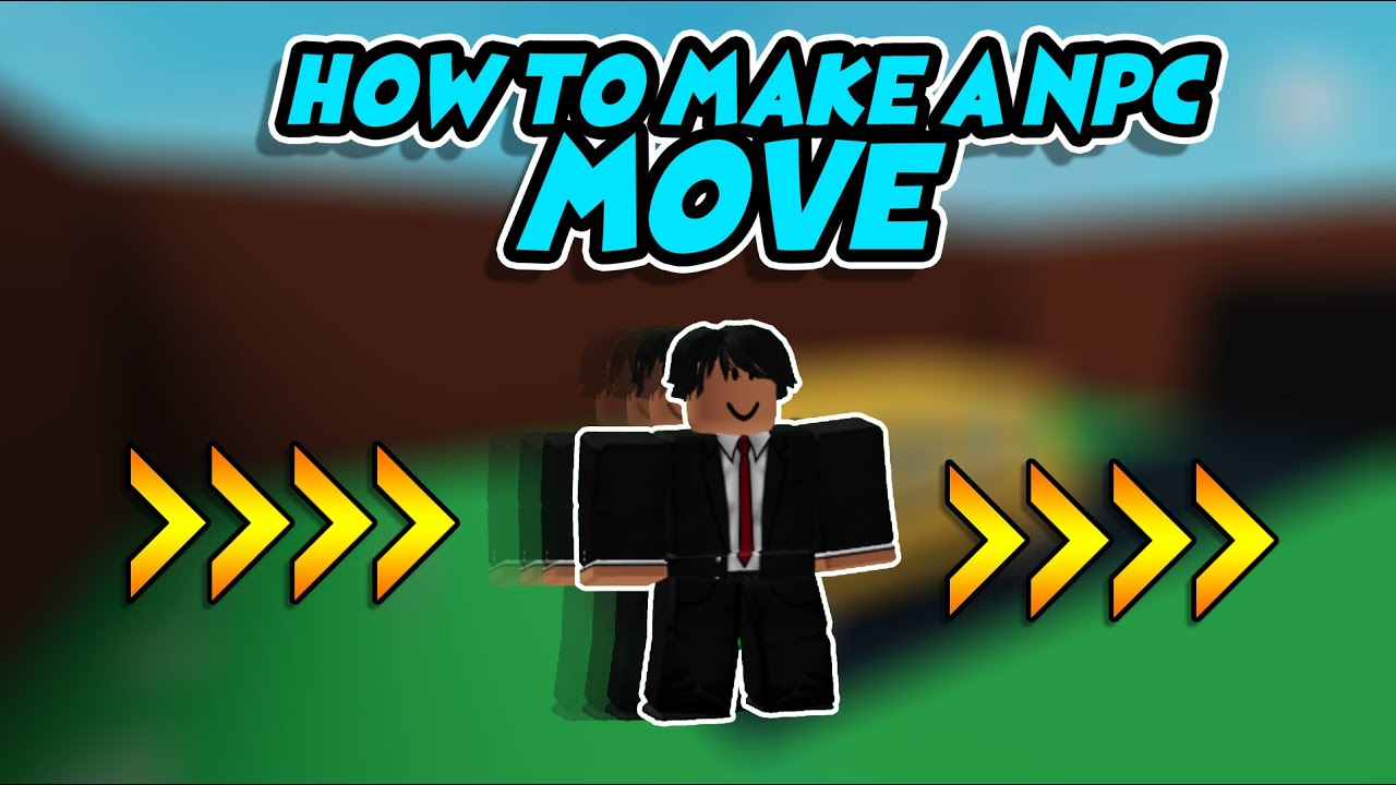 How To Move Npc Like In Story Games Roblox Youtube - roblox characters not moving with objects