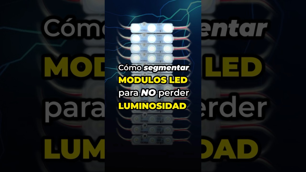 Как установить СВЕТОДИОДНЫЕ МОДУЛИ, чтобы не потерять ЯРКОСТЬ 