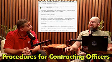 What is DFARS 252.204-7021? (Pt. 1)