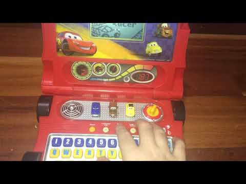 Vtech Disney Pixar Cars Lightning Mcqueen Learning Laptop