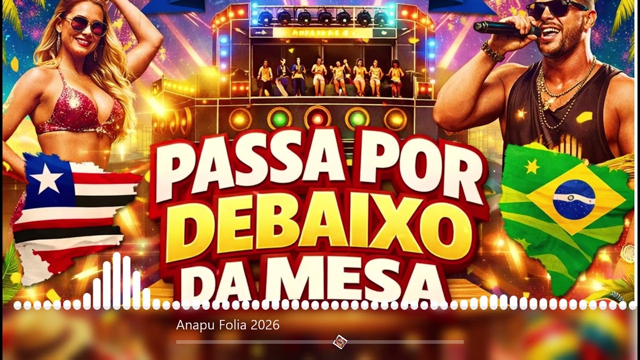 Hit Do Carnaval 2026  PASSA POR DEBAIXO DA MESA  Anapu Folia 2026 lançamento