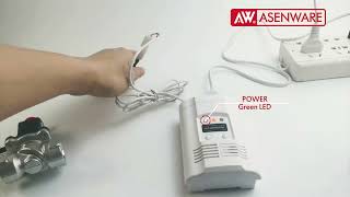 LPG gas detector  Demo detect leakage of natural gas, town gas, and bottled gas .