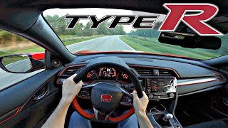 POV Drive in my 2021 Civic Type R FK8 Sport Line | PRL Intake & Invidia Exhaust *VTEC TURBO SOUND*
