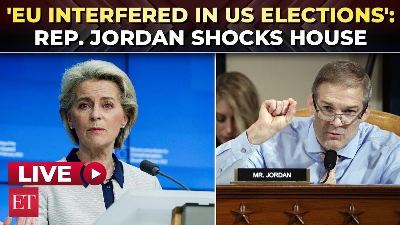 'EU's dangerous censorship': 'House 'exposes' Europe's threat to US free speech at explosive hearing